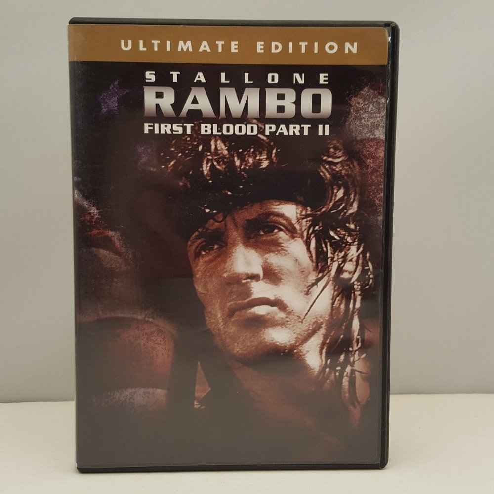 RAMBO FIRST BLOOD PART II Ultimate Edition DVD Widescreen 1985